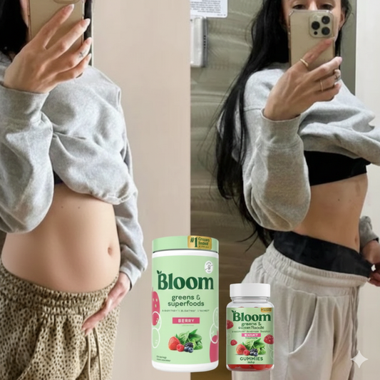 El Dúo Perfecto Bloom Green Superfood + Gomitas antiinflamatorias gratis